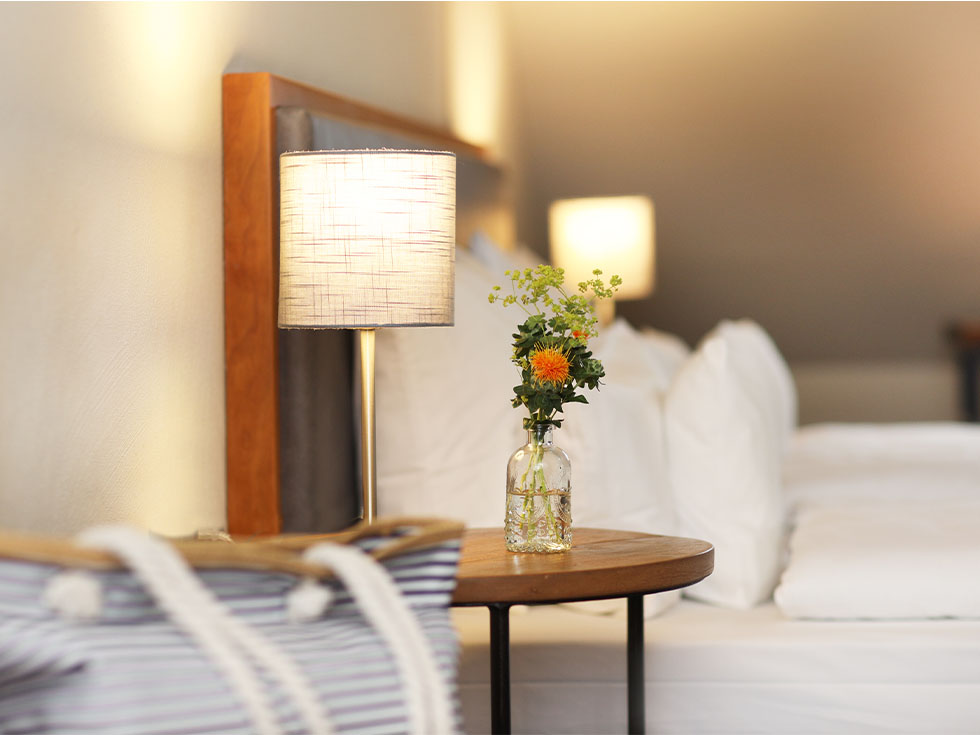 Doppelzimmer Classic Plus Detail Seehotel Niedernberg