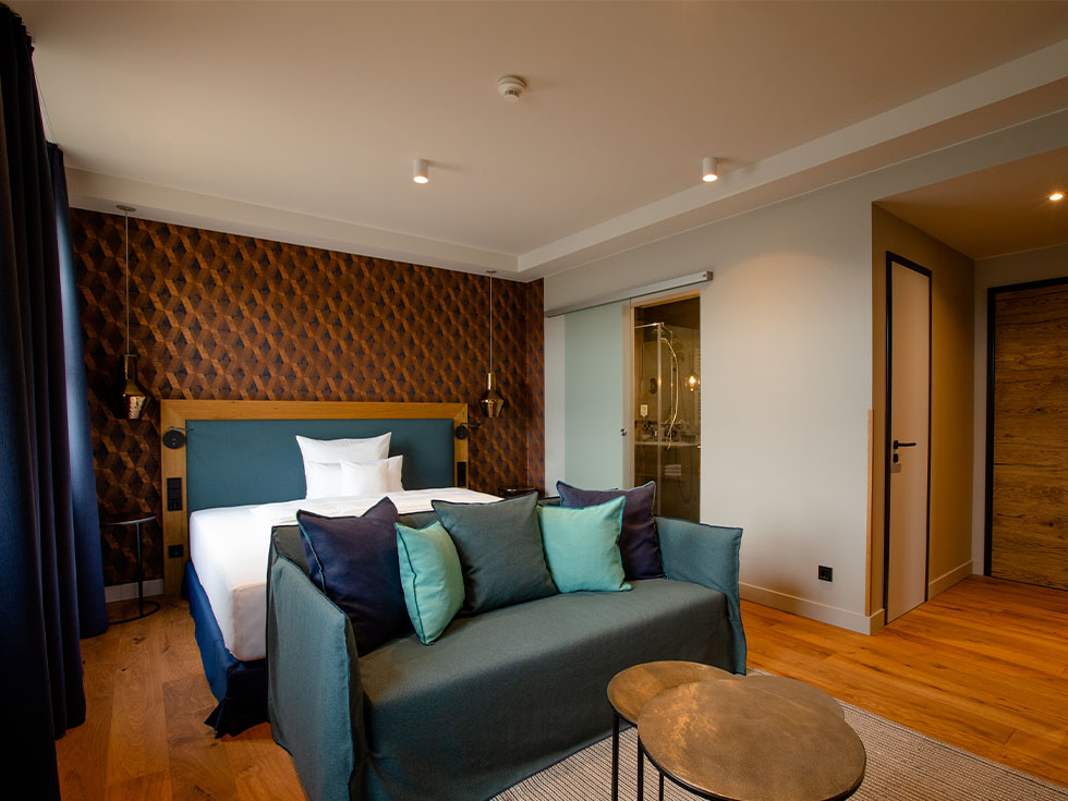 Doppelzimmer Classic Plus HH Wohnen Seehotel Niedernberg