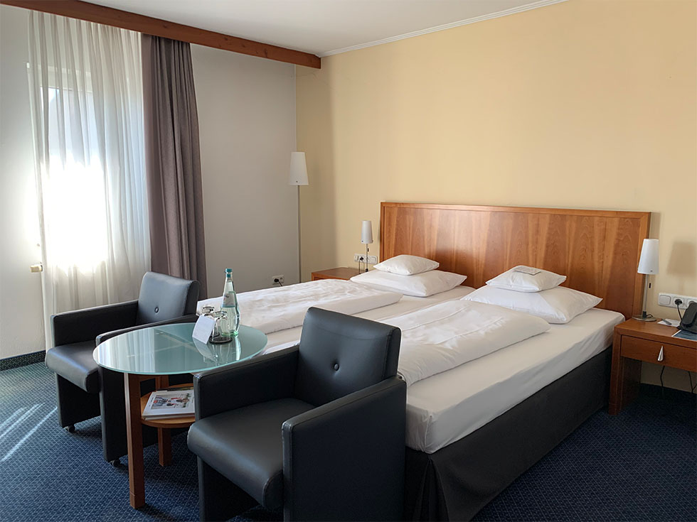 Doppelzimmer Classic Schlafen Seehotel Niedernberg