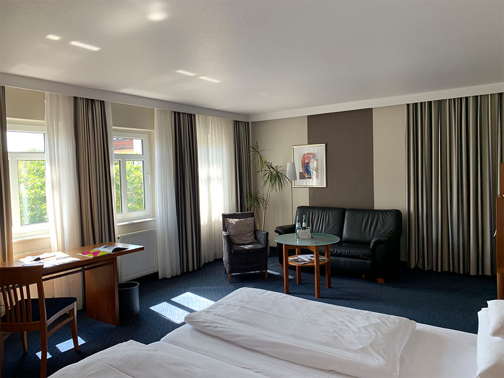 Doppelzimmer Komfort Wohnen Seehotel Niedernberg