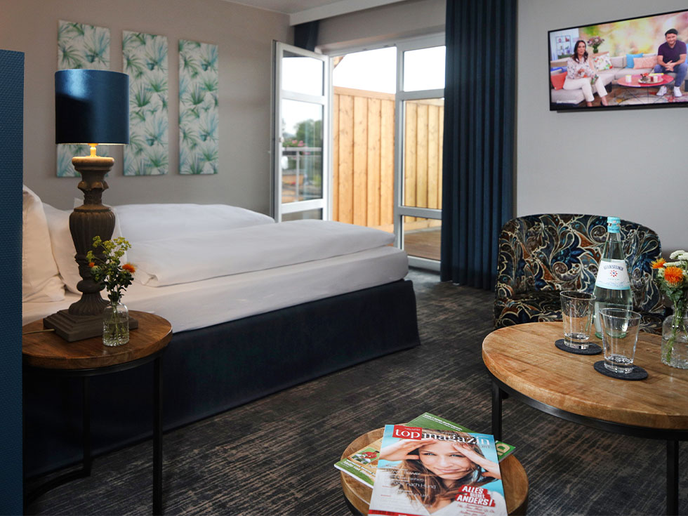 Doppelzimmer Panorama 1 Seehotel Niedernberg
