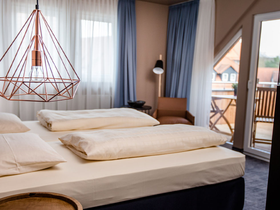 Doppelzimmer Panorama Studio Seehotel Niedernberg