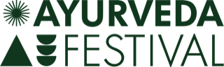 Ayurveda Festival Logo outlines darkgreen 1