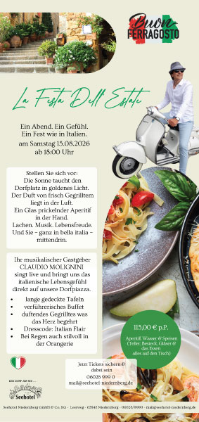 Seehotel Niedernberg LaFiesta 20260815