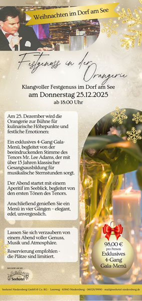 Seehotel Niedernberg GalaDiner20251225