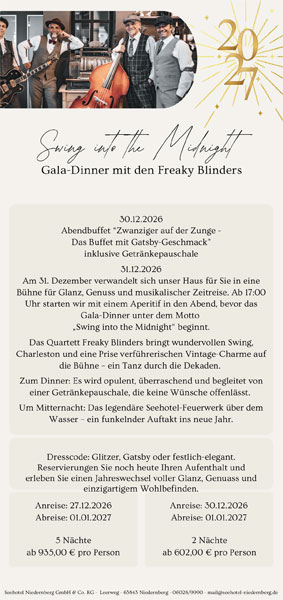 Seehotel Niedernberg SilvesterSwing 261230