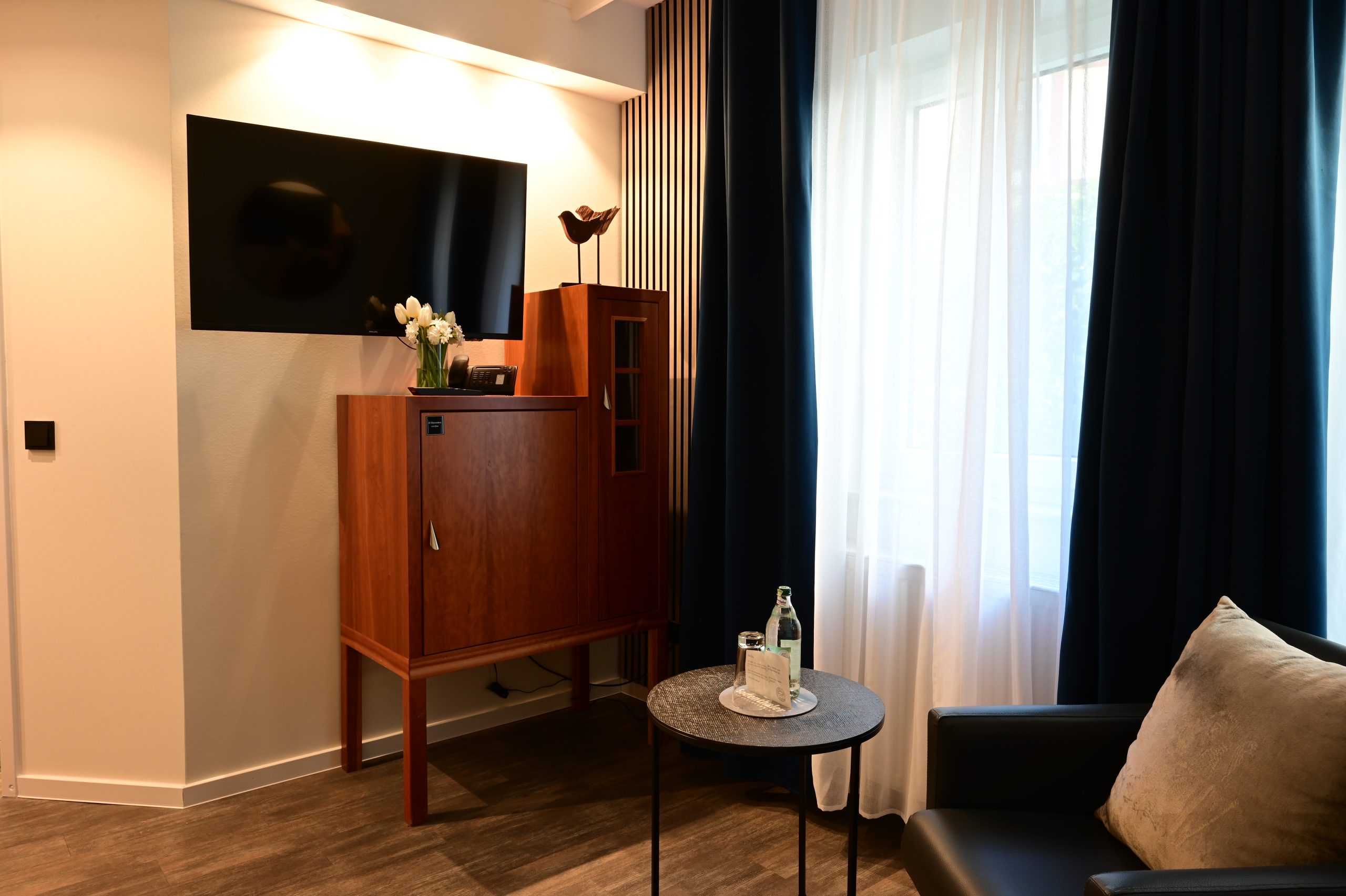 Einzelzimmer Raumaufteilung Seehotel Niedernberg