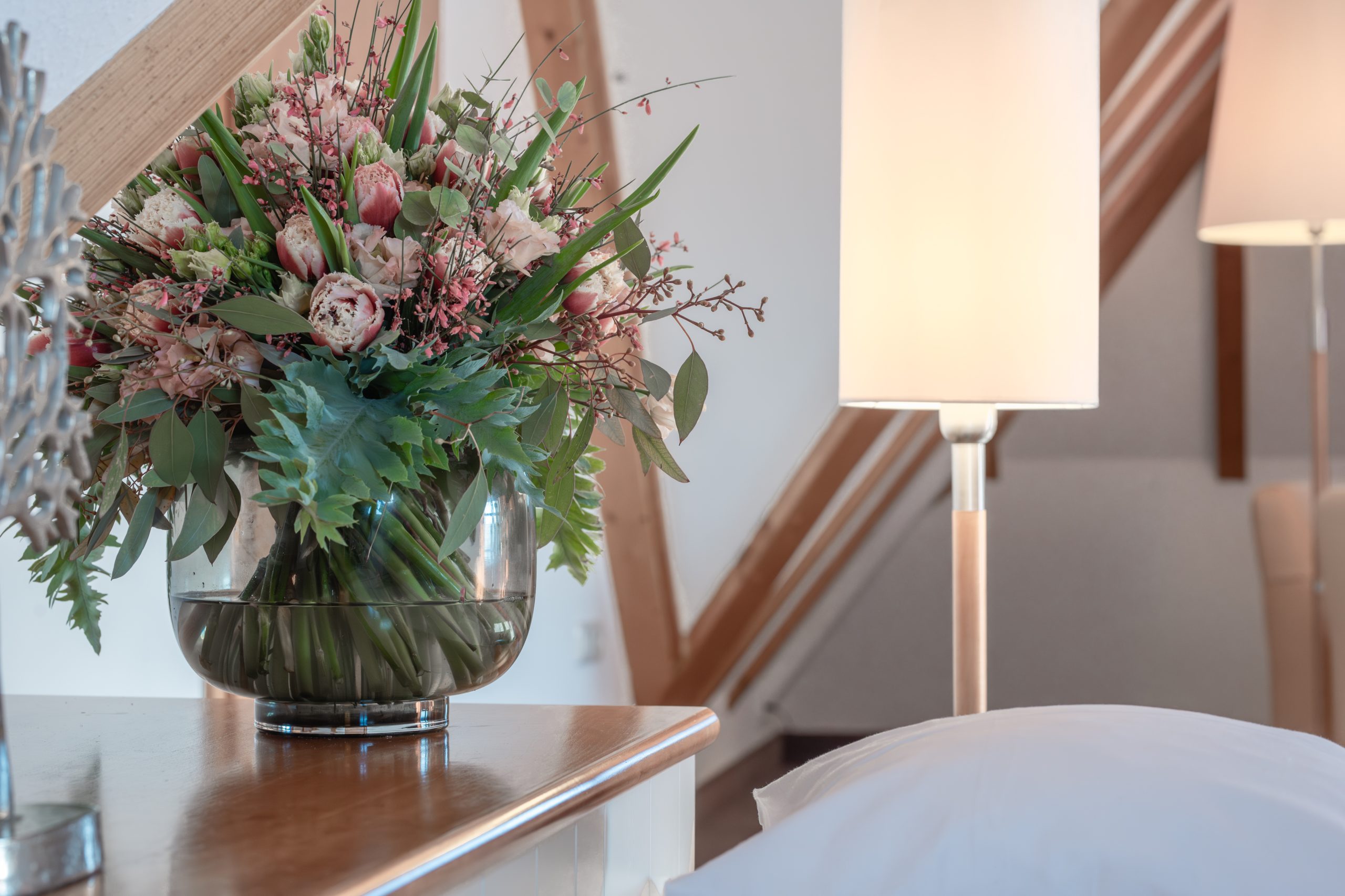 Lieblingssuite Bett Seehotel Niedernberg