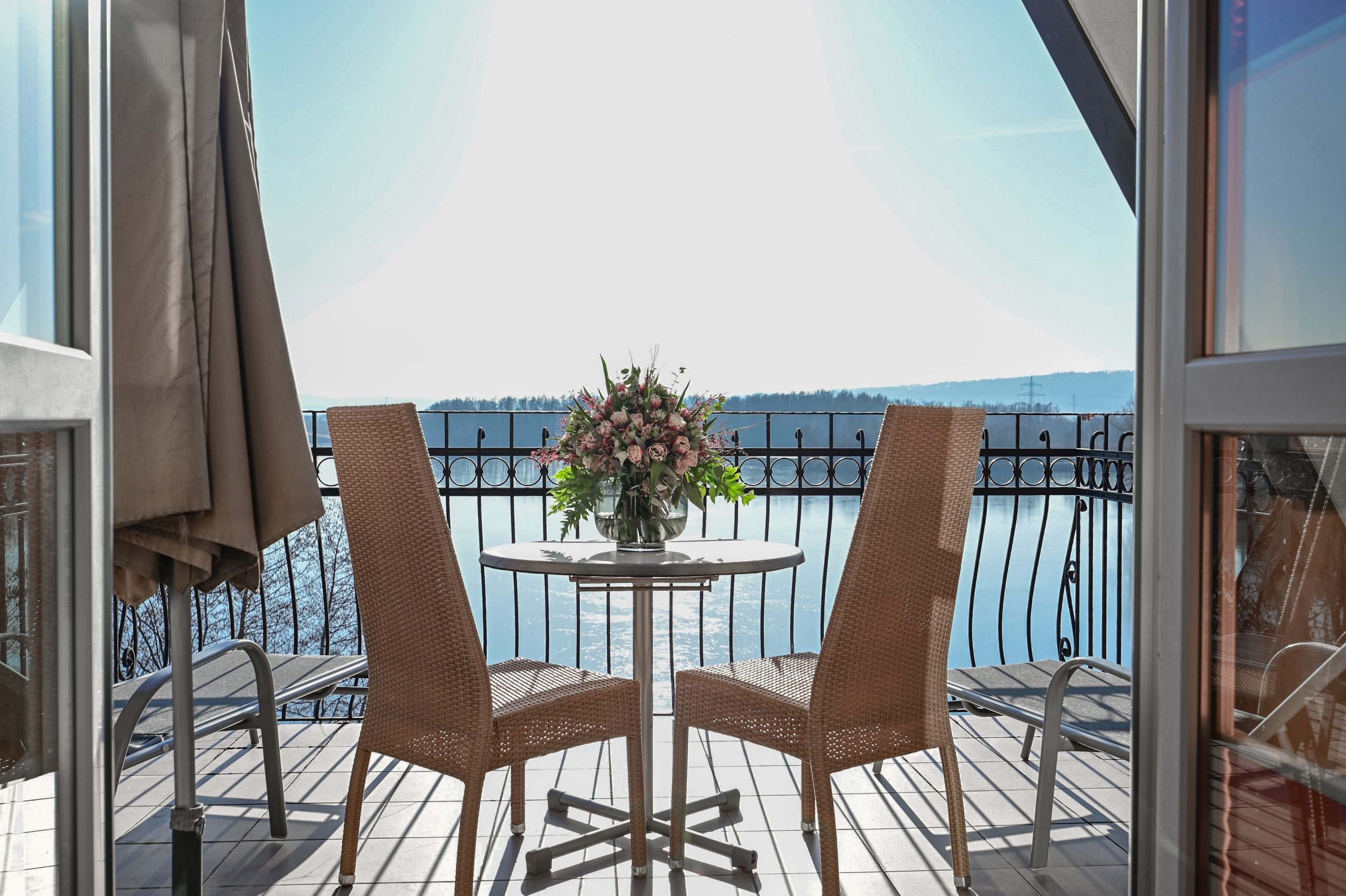 Lieblingssuite Balkon Seehotel Niedernberg