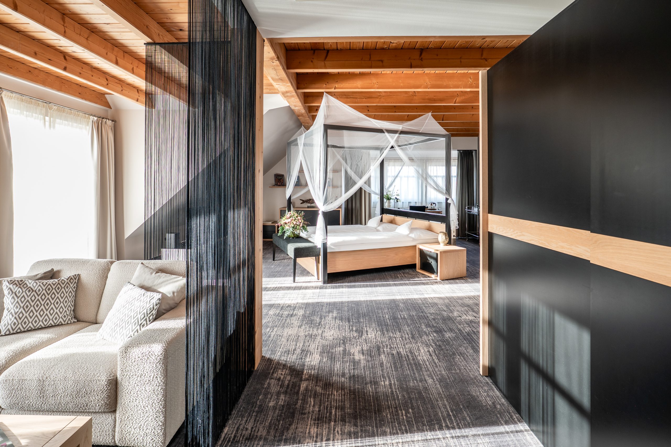 Seesuite Raumaufteilung Seehotel Niedernberg