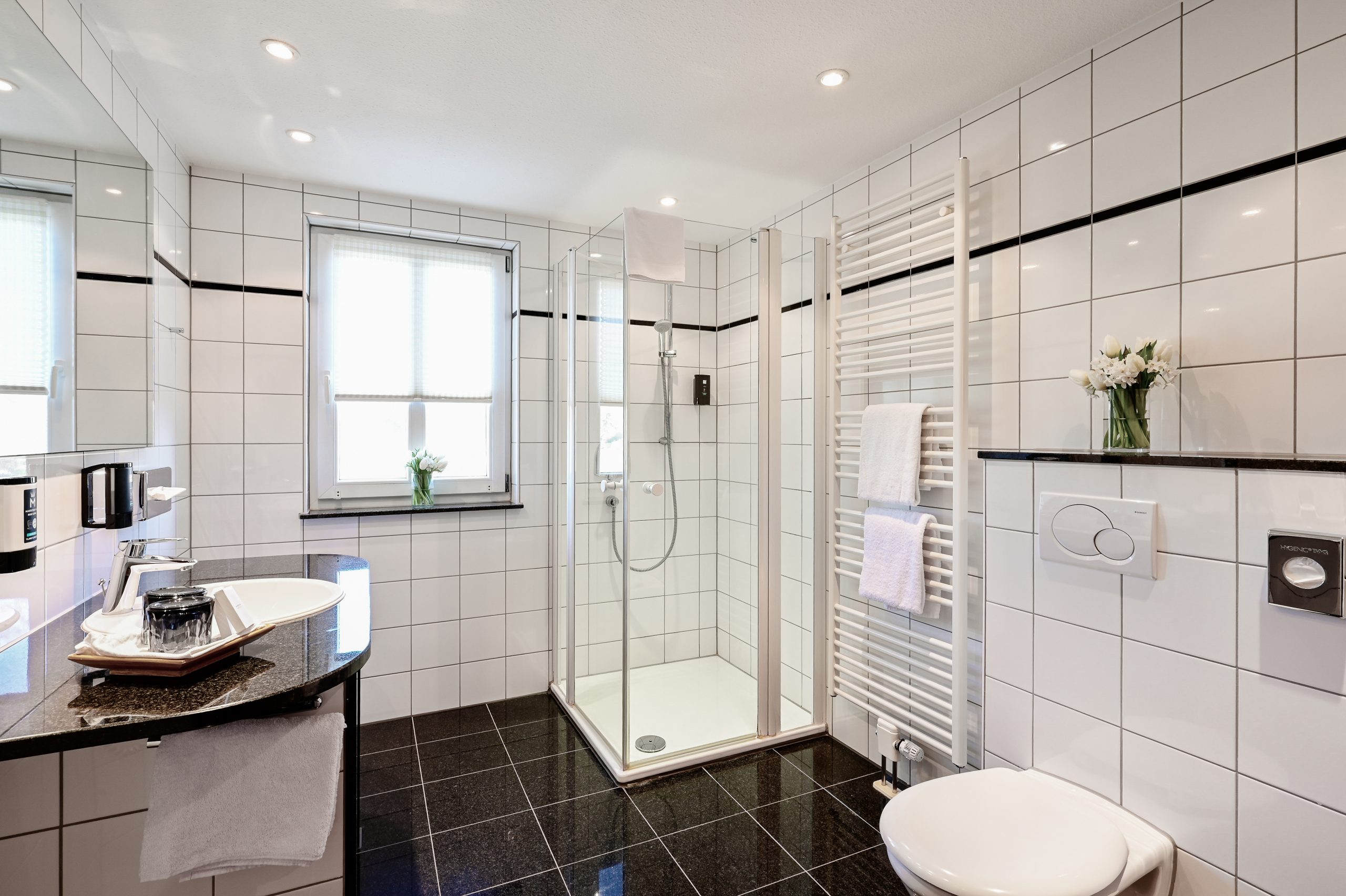 Doppelzimmer Classic Bad Seehotel Niedernberg