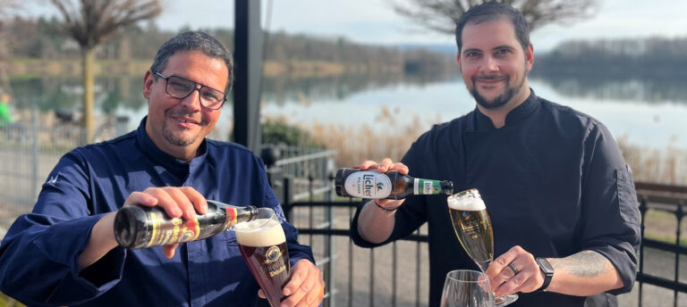 La cocina del pueblo se encuentra con la variedad de cerveza alemana