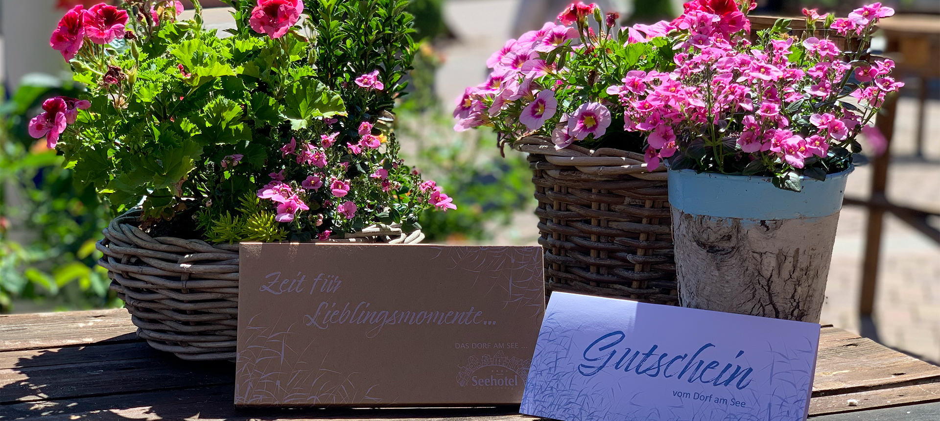 Waardebon zomer Voucher van het dorp aan het meer