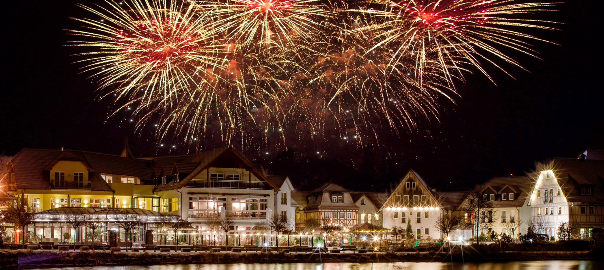 Silvester im Dorf am See