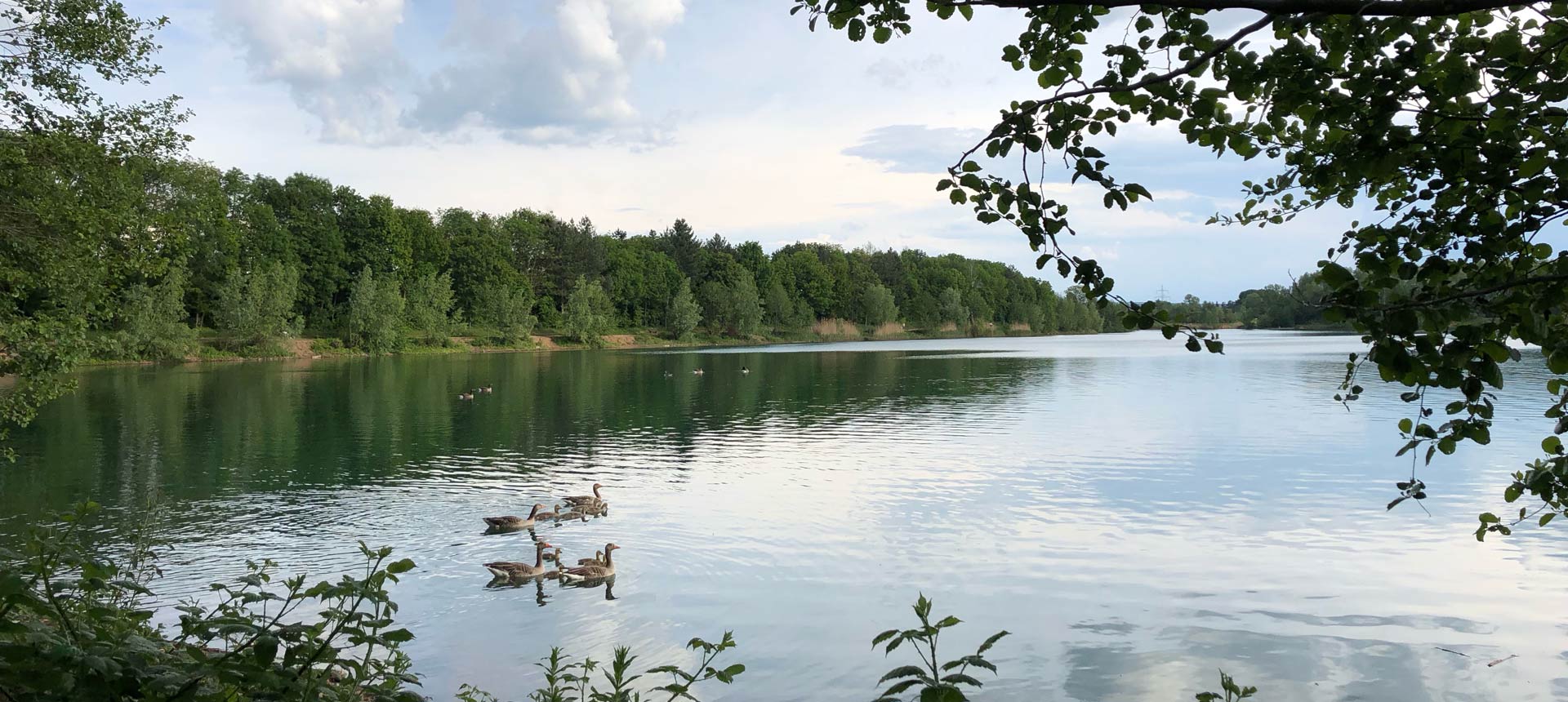 Tiempo de vacaciones en el lago